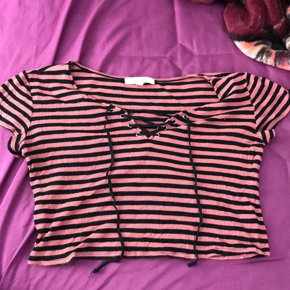 Mauve pink crop top - Picture 1 of 2